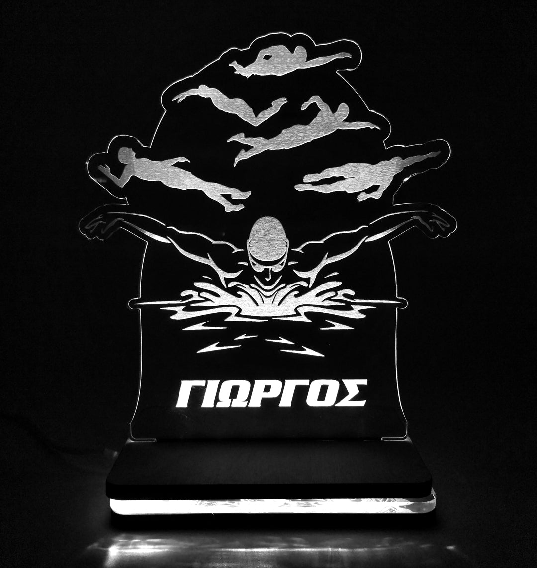 Eπιτραπέζιο Φωτιστικό "Swimmer"