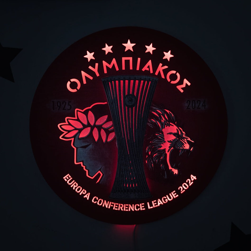 Επιτοίχιο Φωτιστικό "Θρύλος Κυπελλούχος " (32cm)