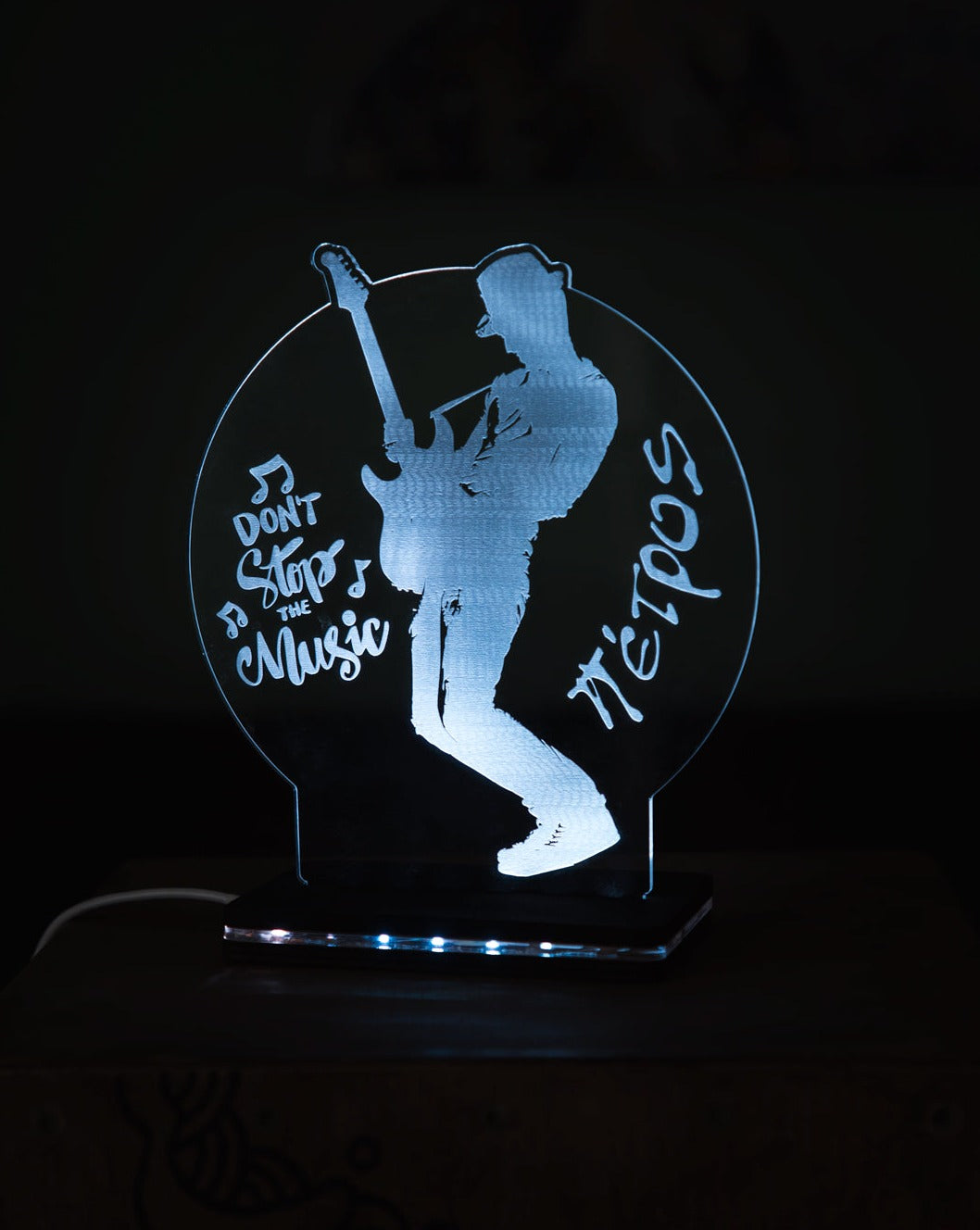 ΦΩΤΙΣΤΙΚΟ 3D LED "GUITAR PLAYER"