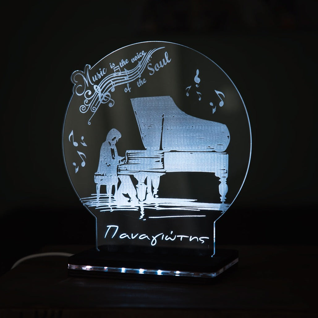 ΦΩΤΙΣΤΙΚΟ 3D LED "the Piano"