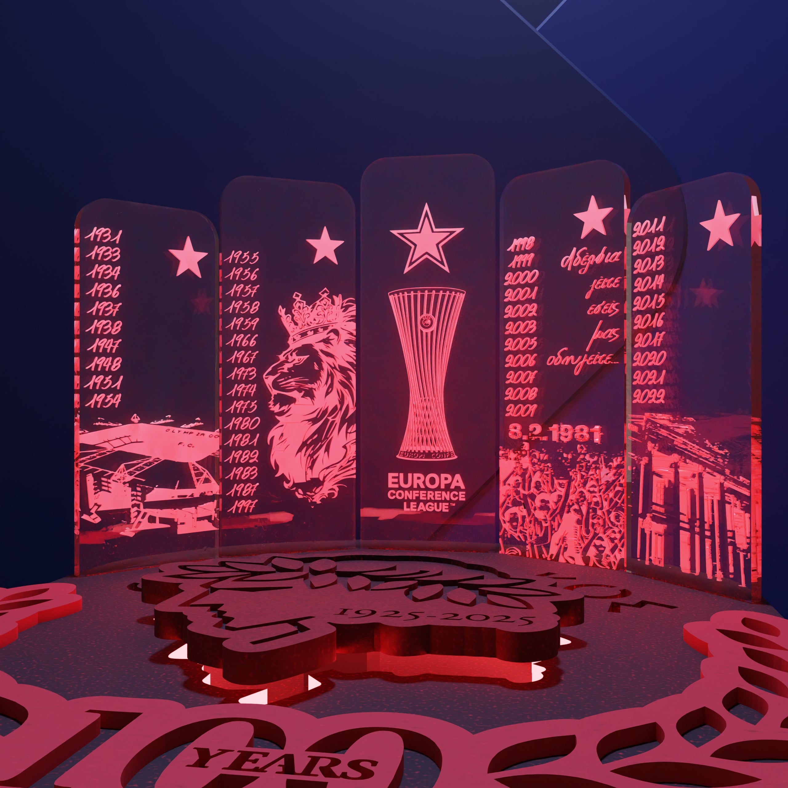 Επιτραπέζιο Φωτιστικό "Big Moments, 100 Years Thrilos"