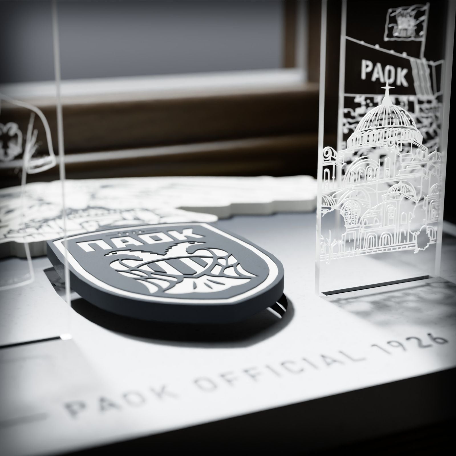 ΕΠΙΤΡΑΠΕΖΙΟ LED “PAOK HISTORY”