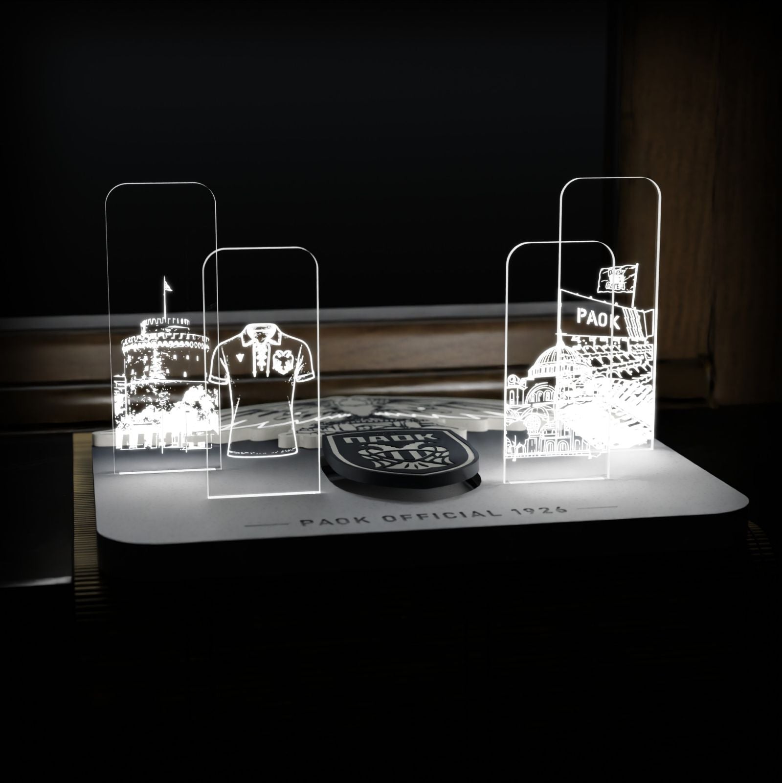 ΕΠΙΤΡΑΠΕΖΙΟ LED “PAOK HISTORY”