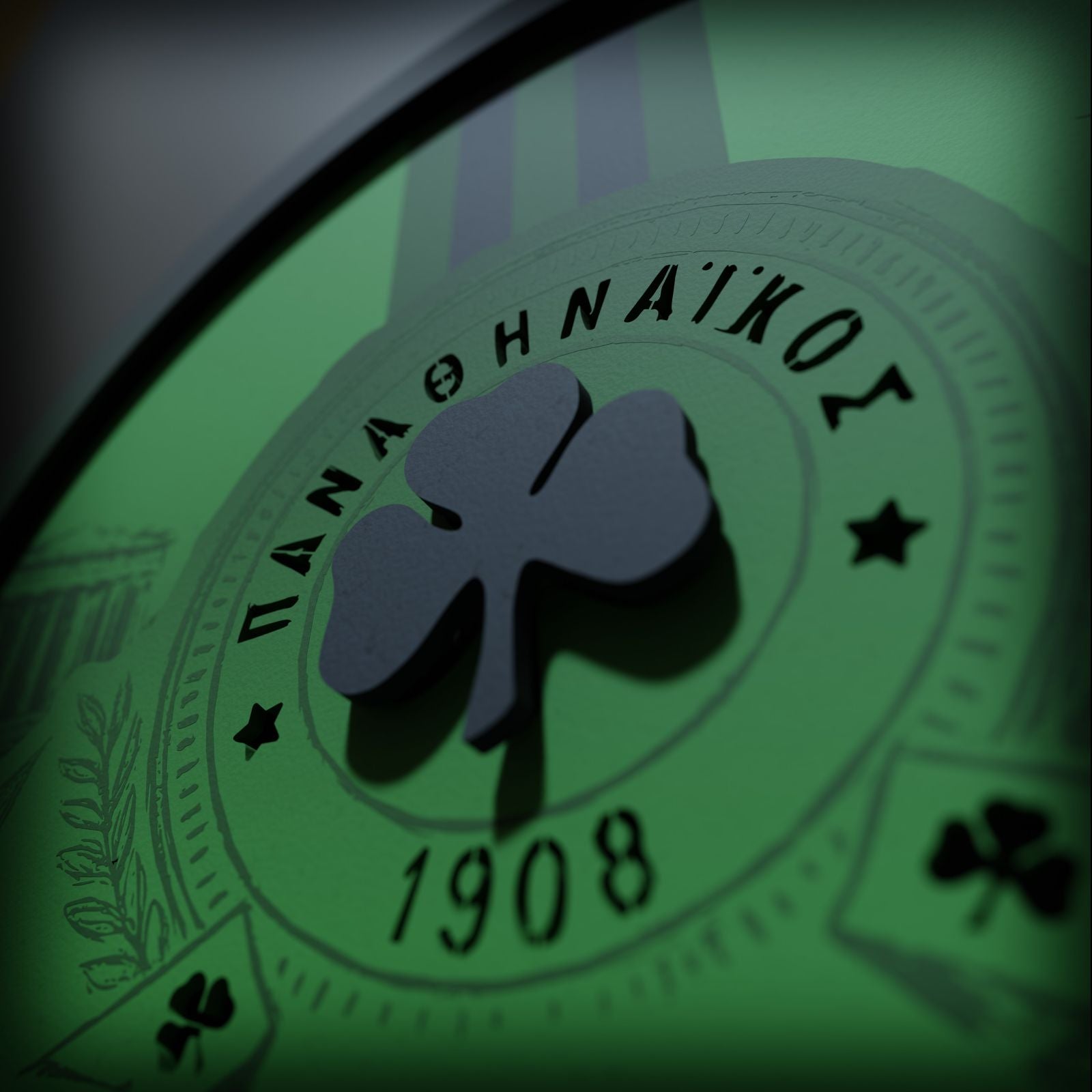 Επιτοίχιο Φωτιστικό "Τριφύλλι 1908" (32cm)