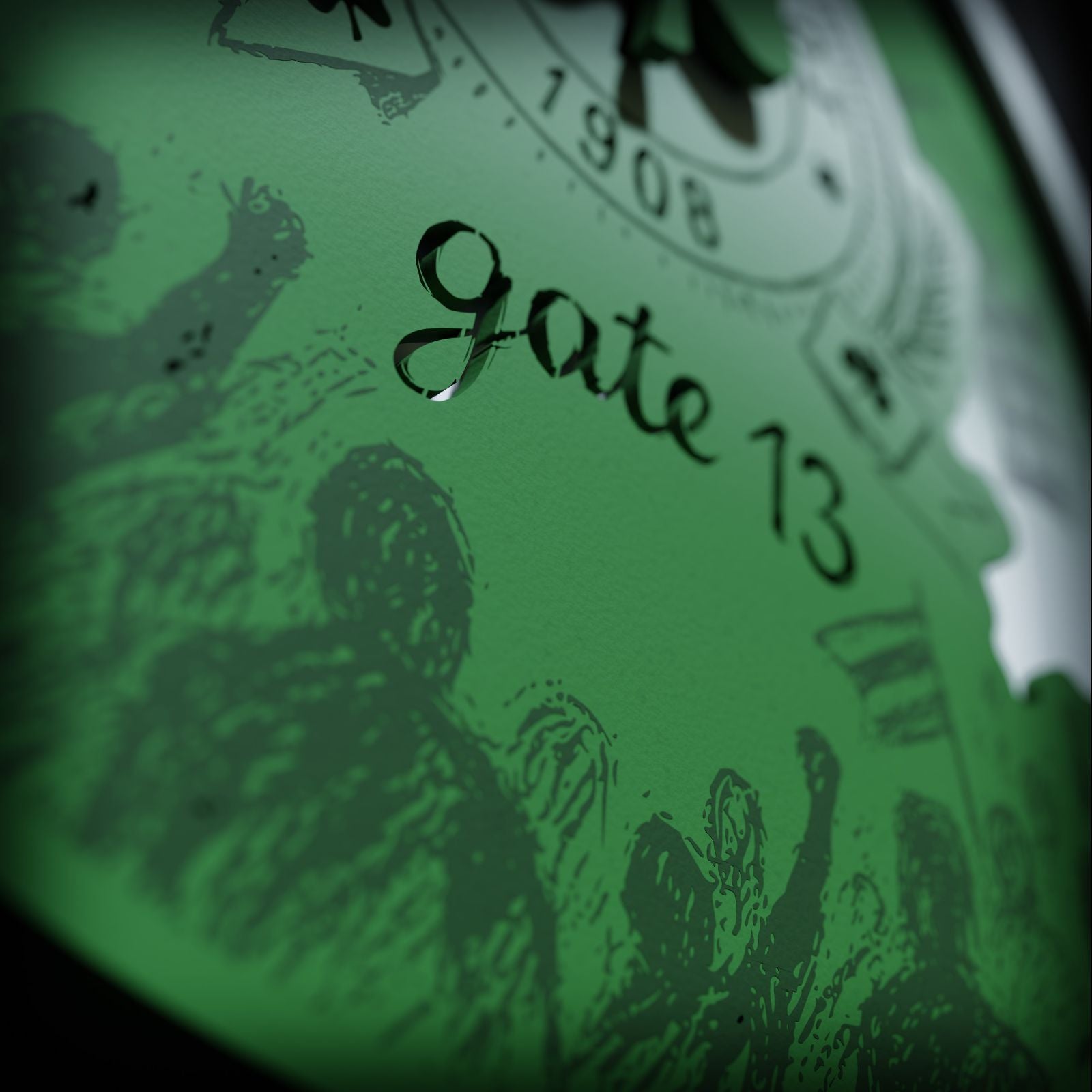 Επιτοίχιο Φωτιστικό "Τριφύλλι 1908" (32cm)