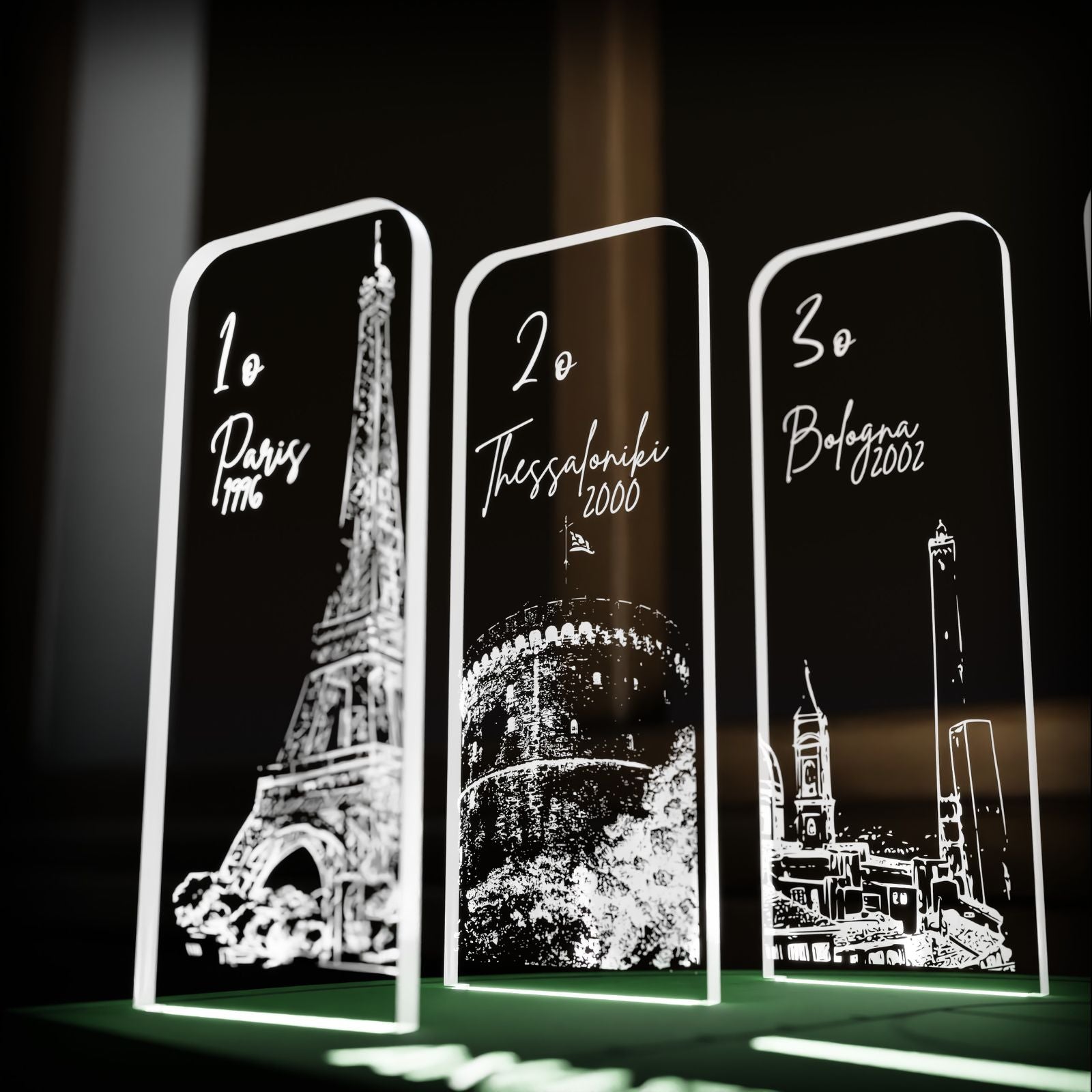 Επιτραπέζιο Φωτιστικό "7 Cities" με Όνομα