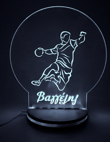 ΠΡΟΣΩΠΟΠΟΙΗΜΕΝΟ 3D LED ΦΩΤΙΣΤΙΚΟ HANDBALL