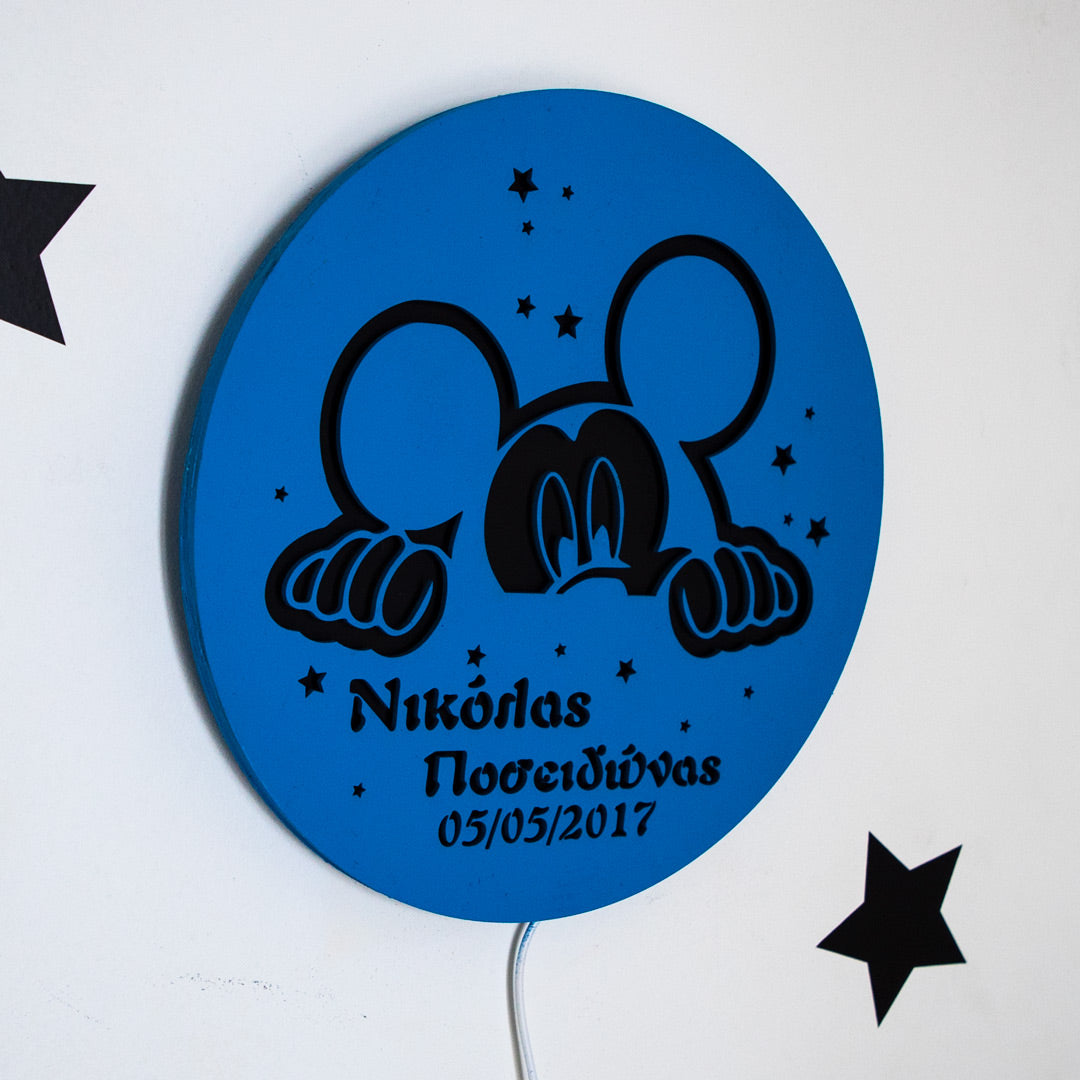 ΕΠΙΤΟΙΧΙΟ ΠΡΟΣΩΠΟΠΟΙΗΜΕΝΟ ΦΩΤΙΣΤΙΚΟ "ΜΙCKEY MOUSE"