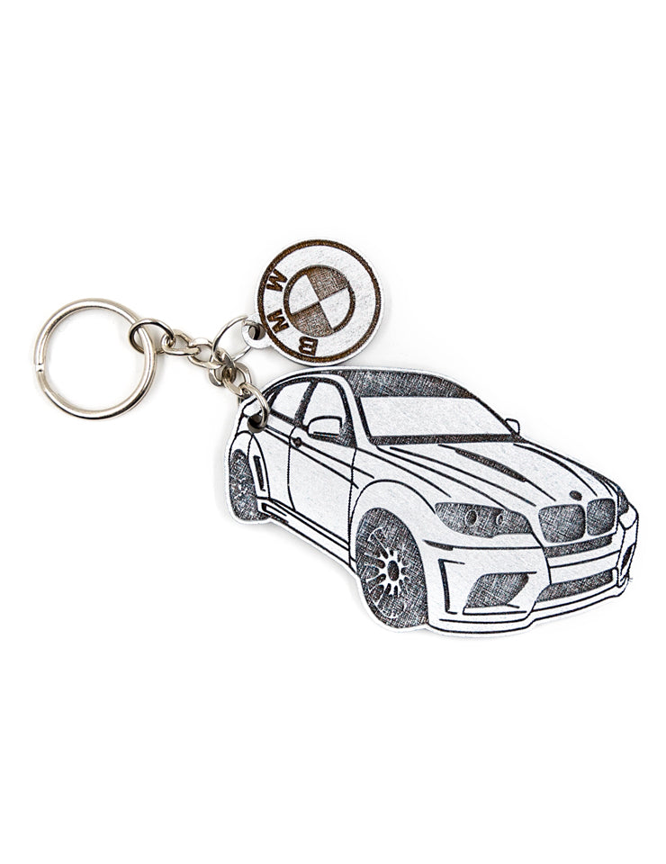 Μπρελόκ "My Car"| Ξύλινο μπρελόκ με Όνομα