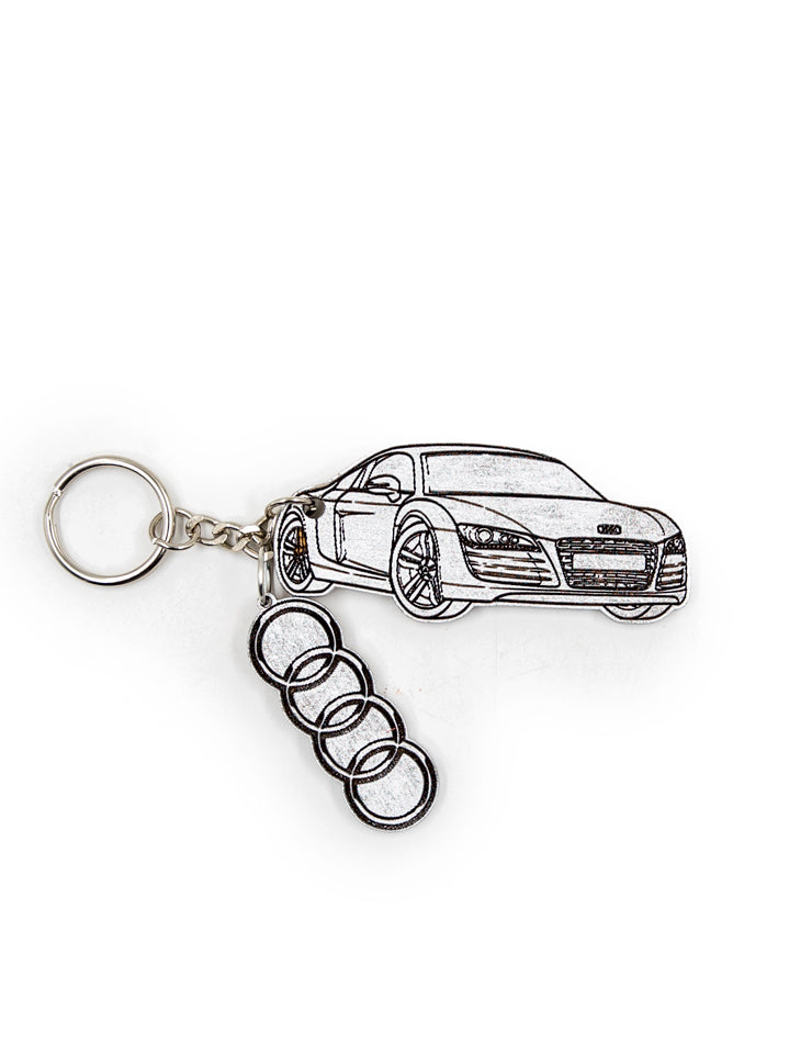 Μπρελόκ "My Car"| Ξύλινο μπρελόκ με Όνομα