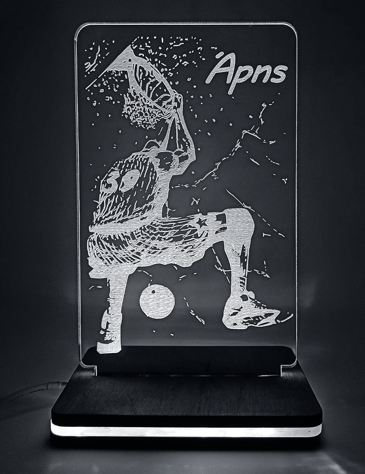 ΠΡΟΣΩΠΟΠΟΙΗΜΕΝΟ 3D LED ΦΩΤΙΣΤΙΚΟ "Basket Player"
