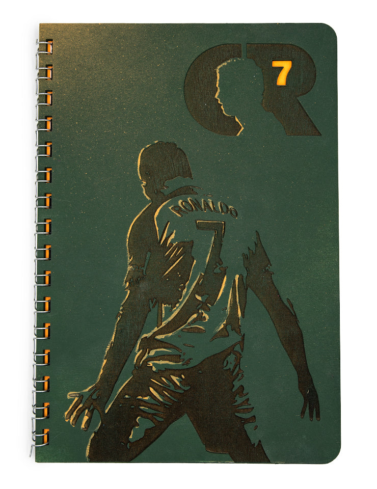 "Football Star"| Ξύλινο Τετράδιο με Όνομα