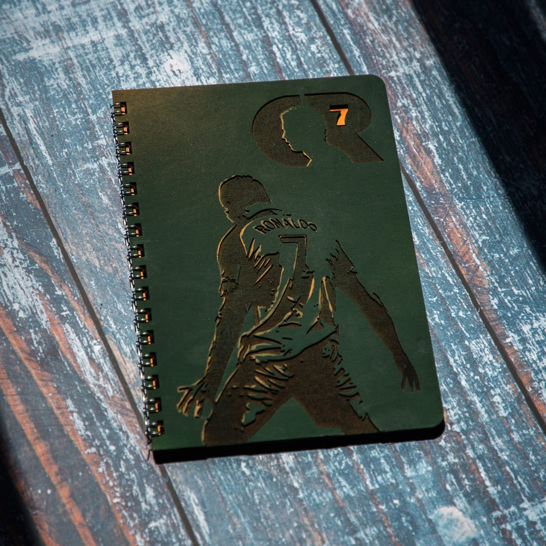 "Football Star"| Ξύλινο Τετράδιο με Όνομα