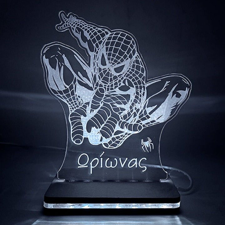 ΠΡΟΣΩΠΟΠΟΙΗΜΕΝΟ 3D LED ΦΩΤΙΣΤΙΚΟ "the Spider"