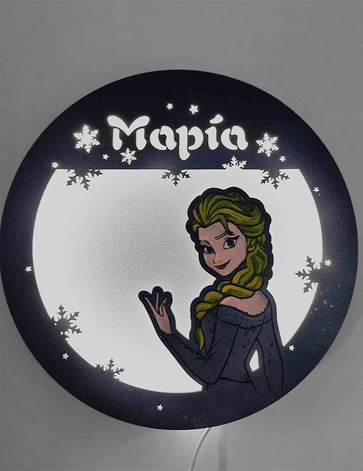 ΕΠΙΤΟΙΧΙΟ ΦΩΤΙΣΤΙΚΟ "FROZEN I" ΜΕ ΟΝΟΜΑ