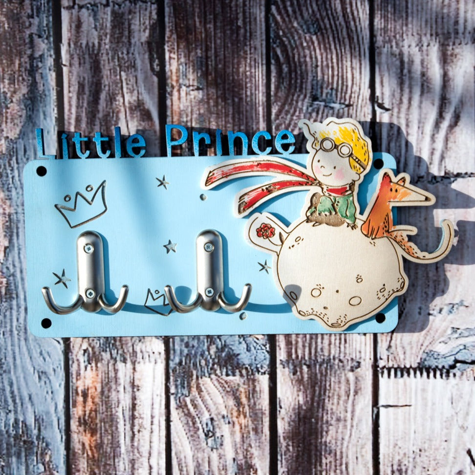 Κρεμάστρα Τοίχου "Μικρός Πρίγκιπας" με Όνομα