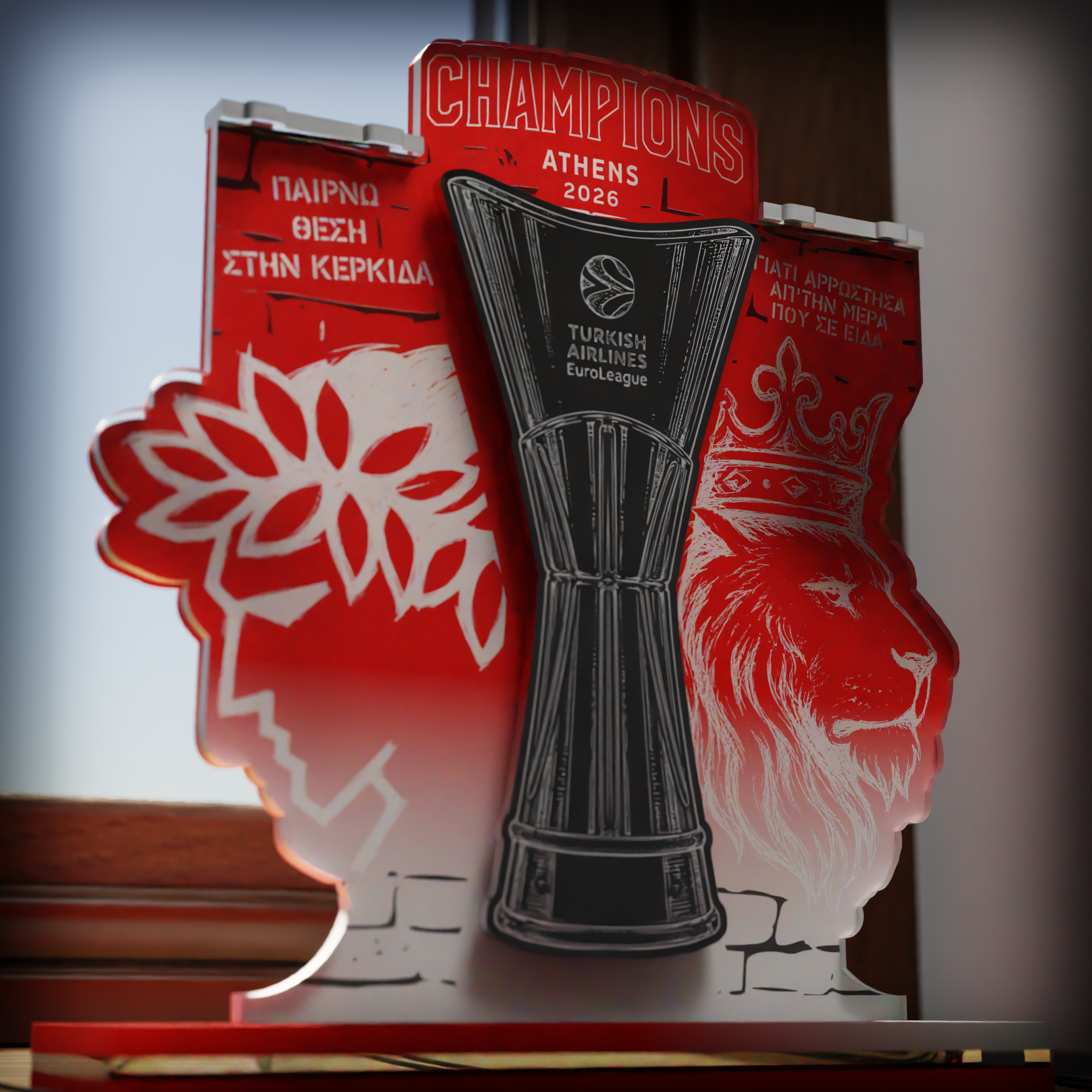 Επιτραπέζιο Φωτιστικό "Champions 2026 Thrilos Legend"