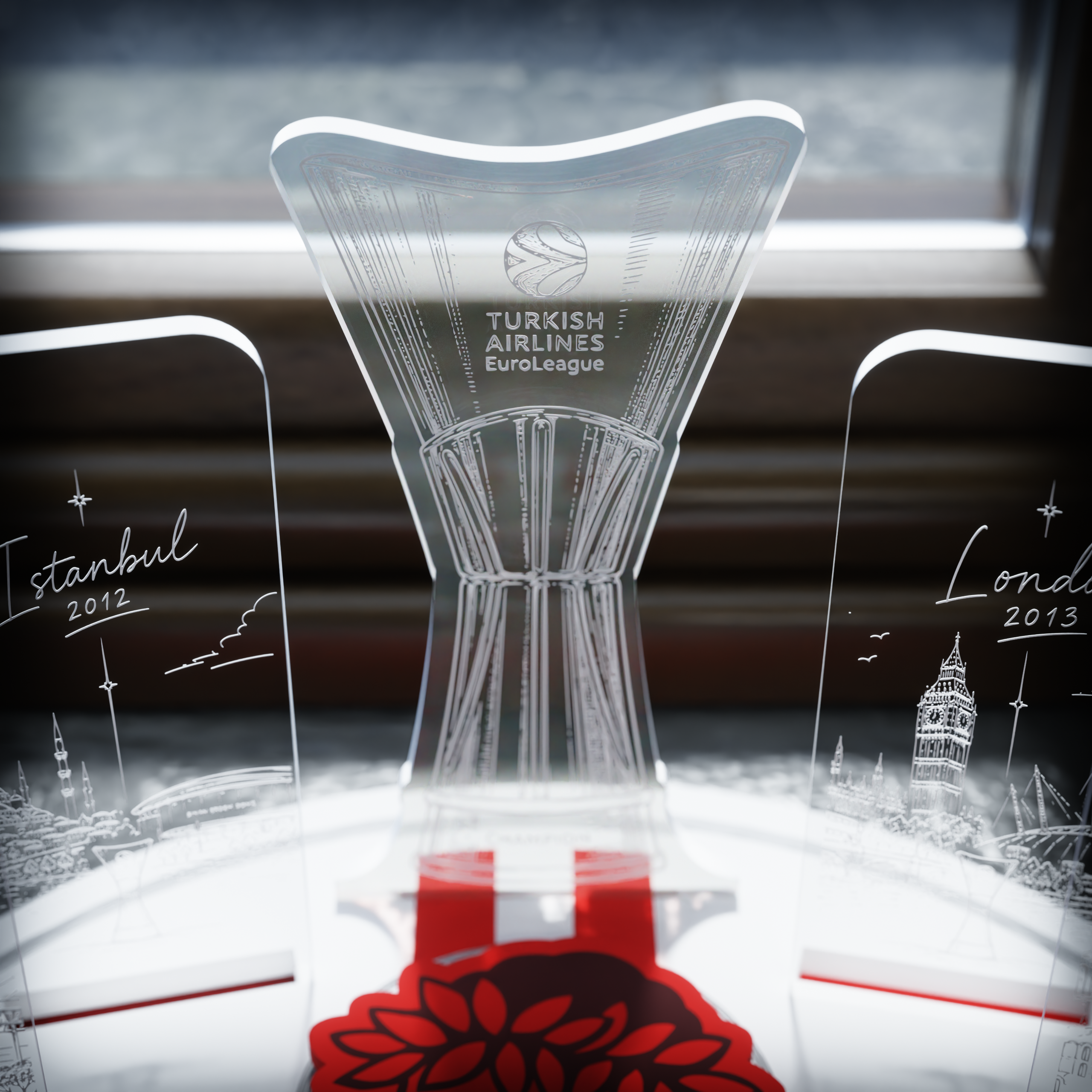 Επιτραπέζιο Φωτιστικό Champions "Olympiacos" Basketball