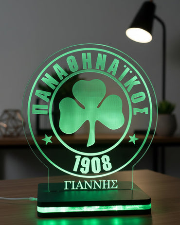 ΦΩΤΙΣΤΙΚΟ 3D LED "ΠΑΝΑΘΗΝΑΪΚΟΣ"