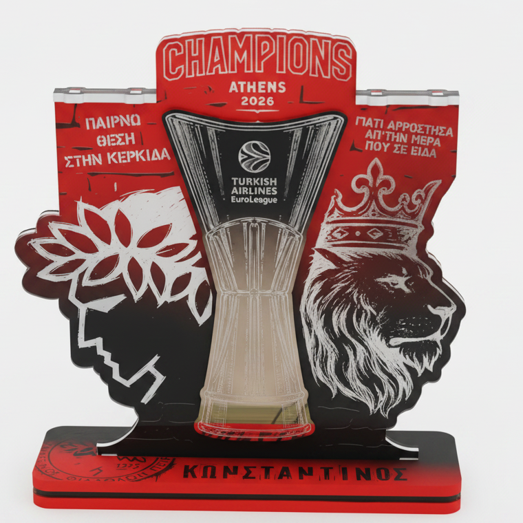 Επιτραπέζιο Φωτιστικό "Champions 2026 Thrilos Legend"