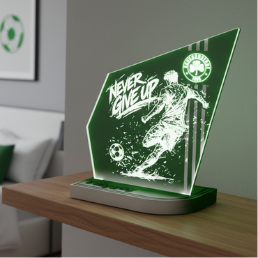 Προσωποποιημένο Επιτραπέζιο Φωτιστικό  "Football Player" με σήμα συλλόγου της επιλογής σας