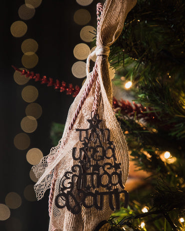 Κρεμαστό Γούρι Bronze Plexiglass "Δεντράκι Ευχών"(12cm) με δυνατότητα προσωποποίησης