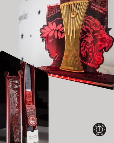 Πασχαλινή Λαμπάδα "Γήπεδο Καραϊσκάκη"  Σετ Δώρο με Φωτιστικό Europa Conference με όνομα