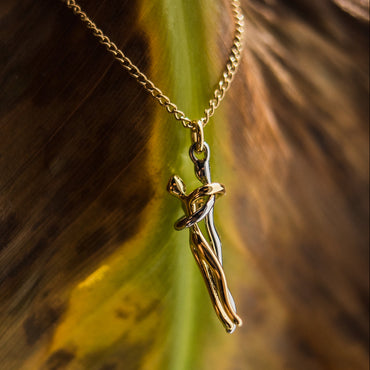 Κολιέ "the Lovers" ανοξείδωτο ατσάλι