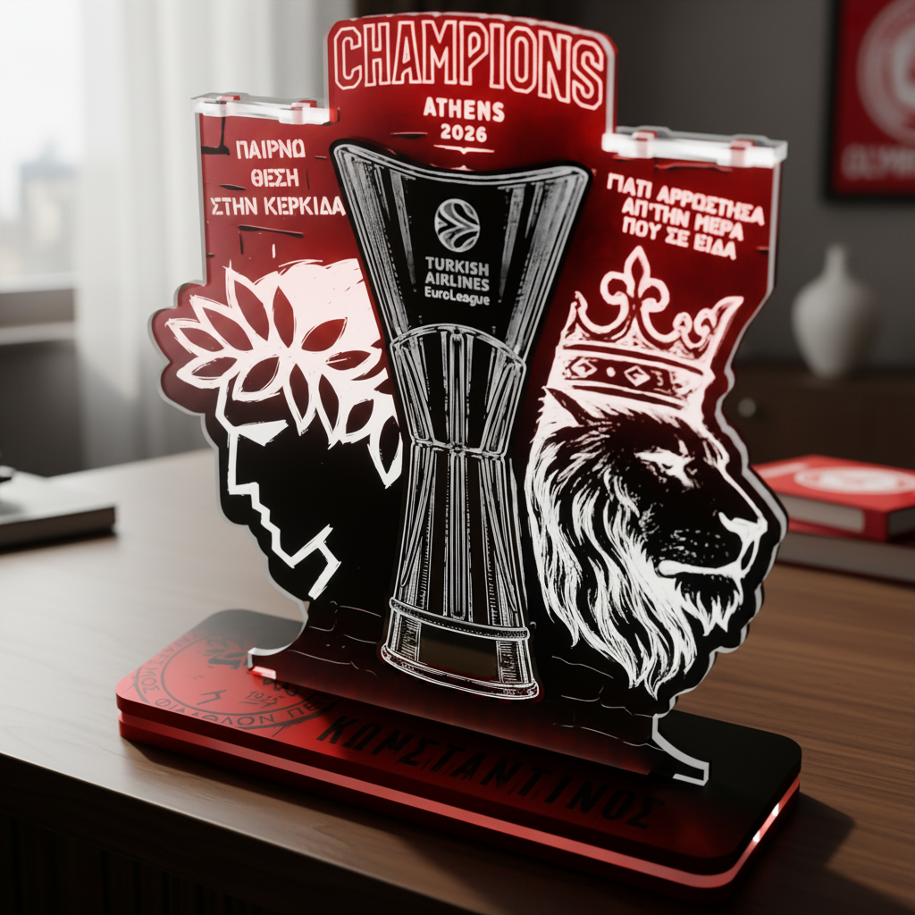 Επιτραπέζιο Φωτιστικό "Champions 2026 Thrilos Legend"