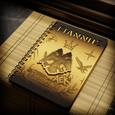 Ξύλινο Σημειωματάριο ΑΕΚ  "Eagle ORIGINAL 21"