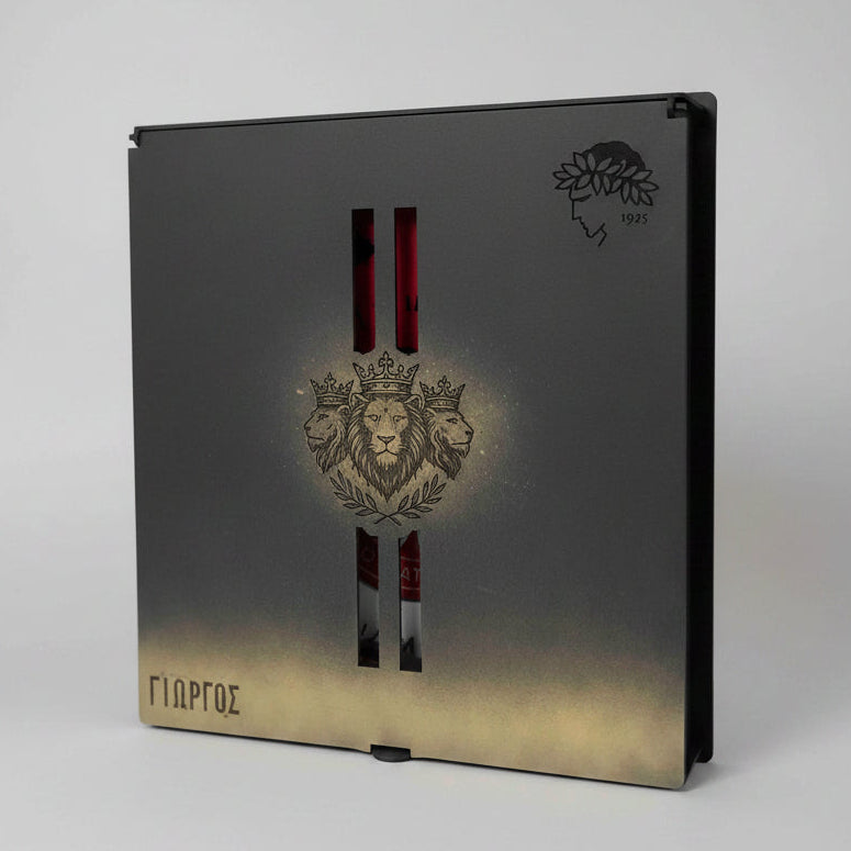 Ξύλινη Προσωποποιημένη Κασετίνα "Thrilos Legend"  μεγάλου μεγέθους (36cm *28cm)