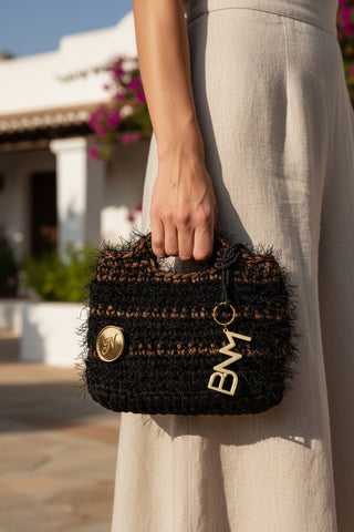 ESPRESSO BAG| Handmade Personalized Statement Bag (δυνατότητα προσωποποίησης)