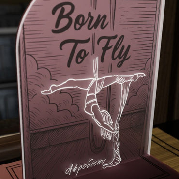 "Never Give Up" Light Collection| Επιτραπέζιο Φωτιστικό "Aerial Acrobatic"
