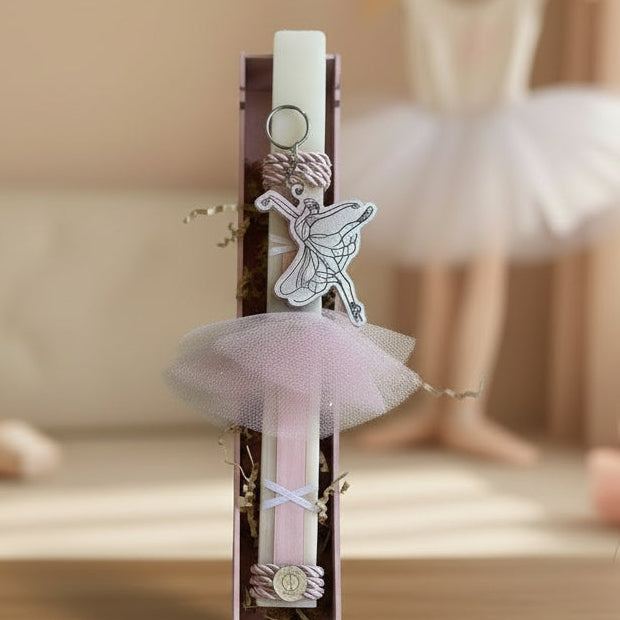 Πασχαλινή Λαμπάδα "Ballet Dancer" με Επιλογές