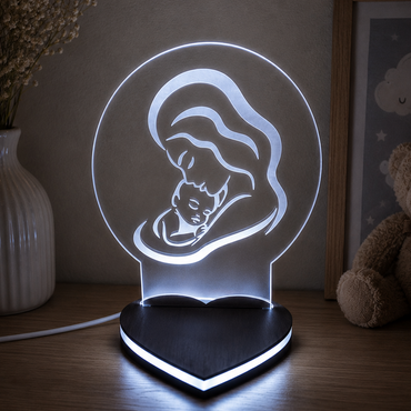 ΠΡΟΣΩΠΟΠΟΙΗΜΕΝΟ 3D LED ΦΩΤΙΣΤΙΚΟ "MOTHER" (21cm)