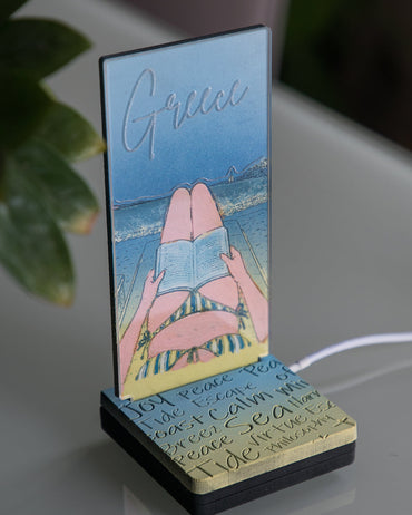 ΜΙΝΙ LED "RELAXING, BOOKS & BEACH"