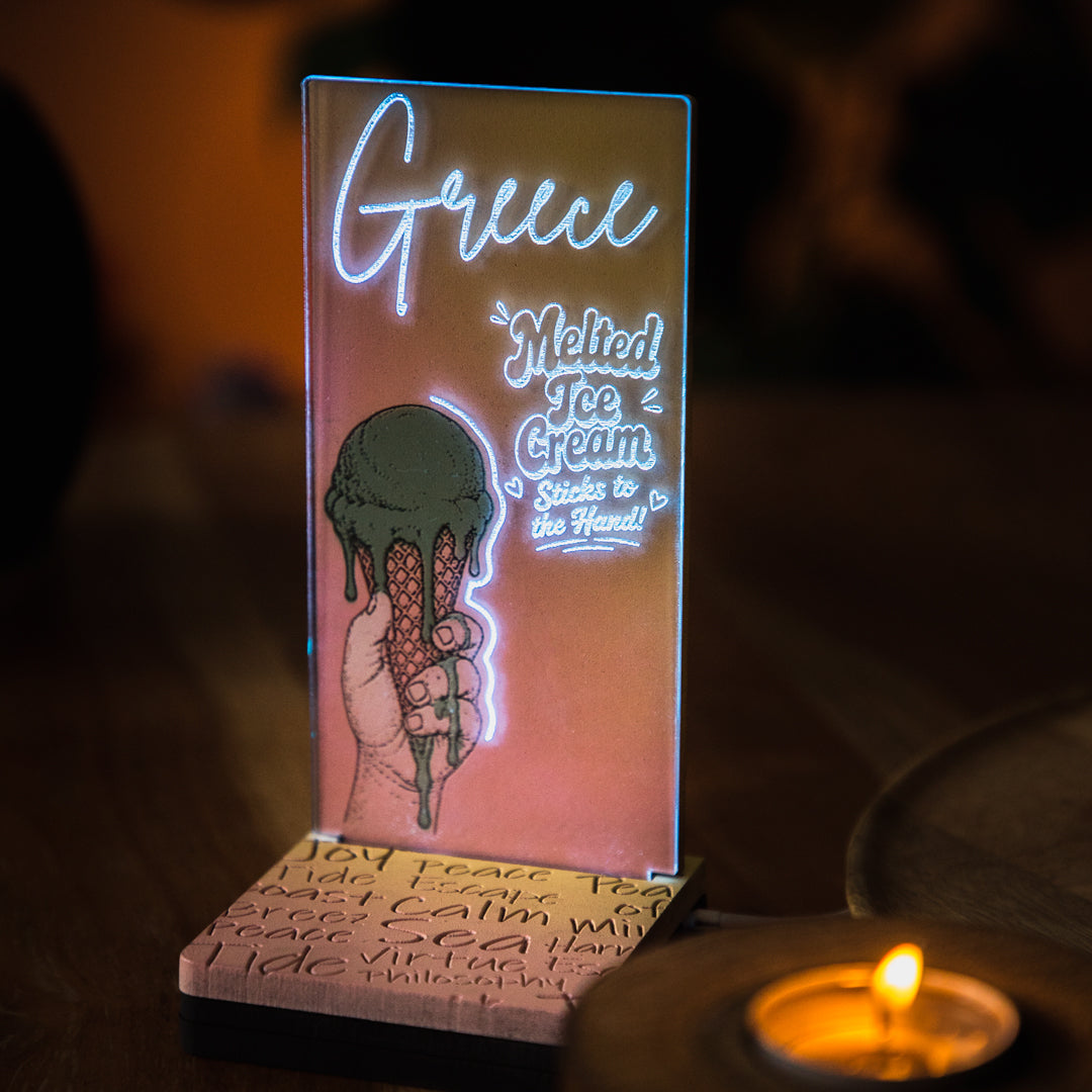 ΜΙΝΙ LED "MELTED ICE CREAM"