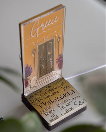 MINI LED "GREEK TRADITIONAL DOOR"