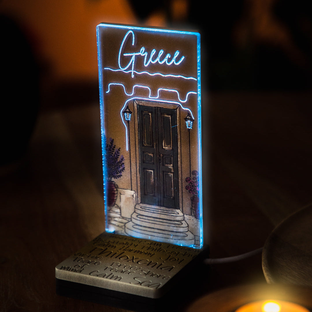 MINI LED "GREEK TRADITIONAL DOOR"