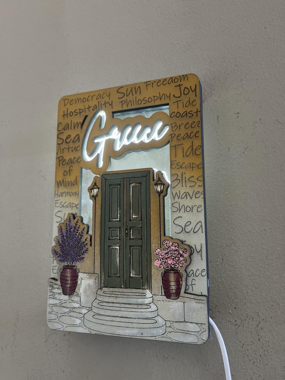 MINI WALL LED "TRADITIONAL DOOR"