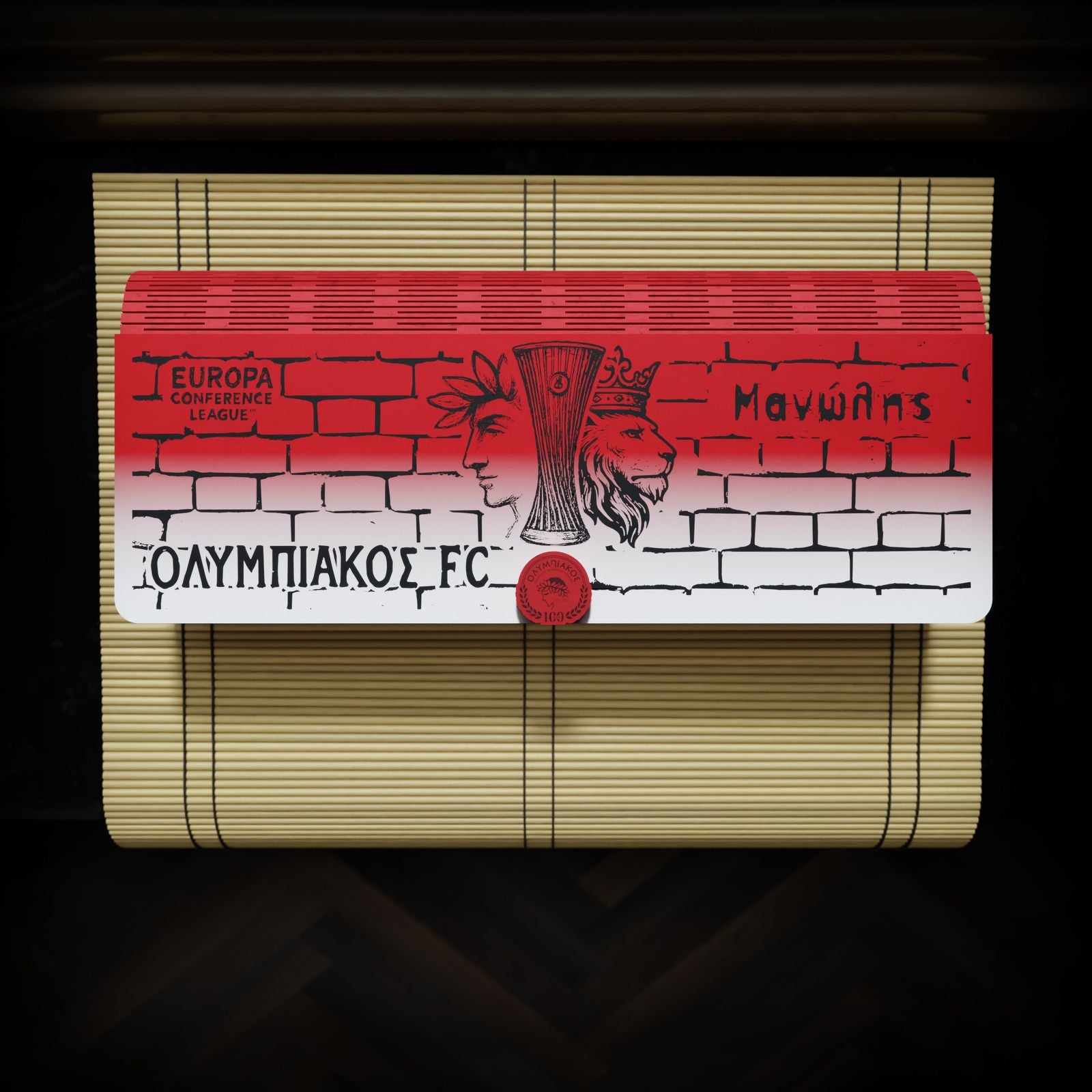 ΟΣΦΠ Πασχαλινό Σετ |  Λαμπάδα & Δώρο με θέμα "Ολυμπιακός" της Επιλογής σας