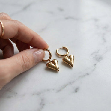 Σετ Σκουλαρίκια "Bubble Hearts"