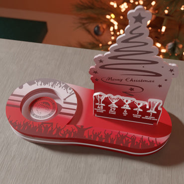 Χριστουγεννιάτικη Μπάλα σε Φωτιζόμενη Βάση "Thrilos Winners"