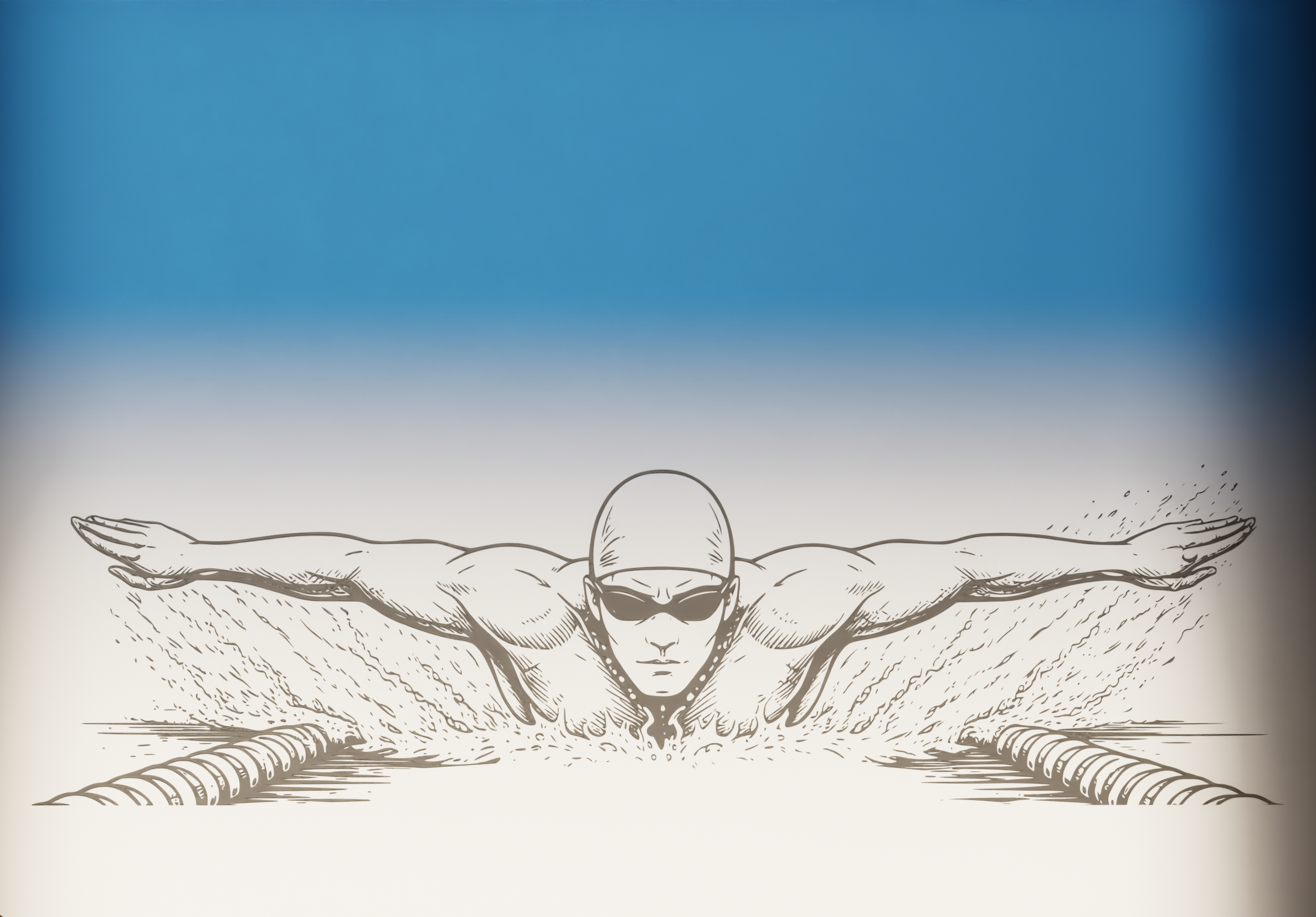 Stand Κρεμάστρα Μεταλλίων  "Swimmer"  με Όνομα και Σήμα Συλλόγου (49cm*16cm)