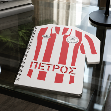 Ξύλινο Σημειωματάριο"Shirt 100 YEARS THRILOS" με Όνομα