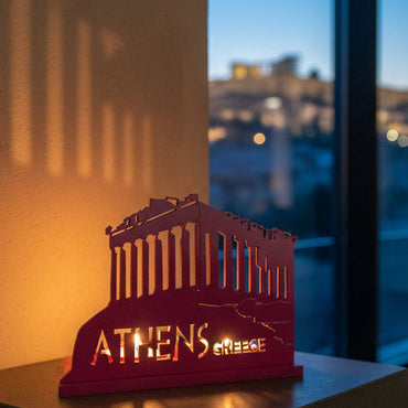 Parthenon Candle Holder (20cm * 12,5cm * 8cm)|Τιμή για 1 τμχ(συμπερ. ΦΠΑ)