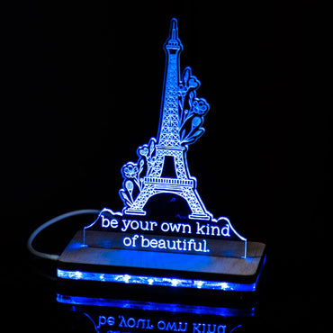 ΠΡΟΣΩΠΟΠΟΙΗΜΕΝΟ 3D LED ΦΩΤΙΣΤΙΚΟ "Paris"